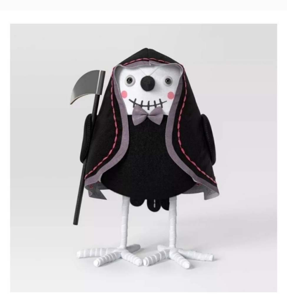 2024 Featherly Friends Target Bird Hoodie Halloween Figurine Hyde & EEK, New